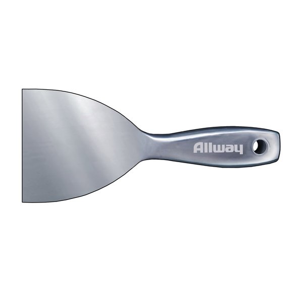 Allway 4" W Stainless Steel Flexible Joint Knife UX4F